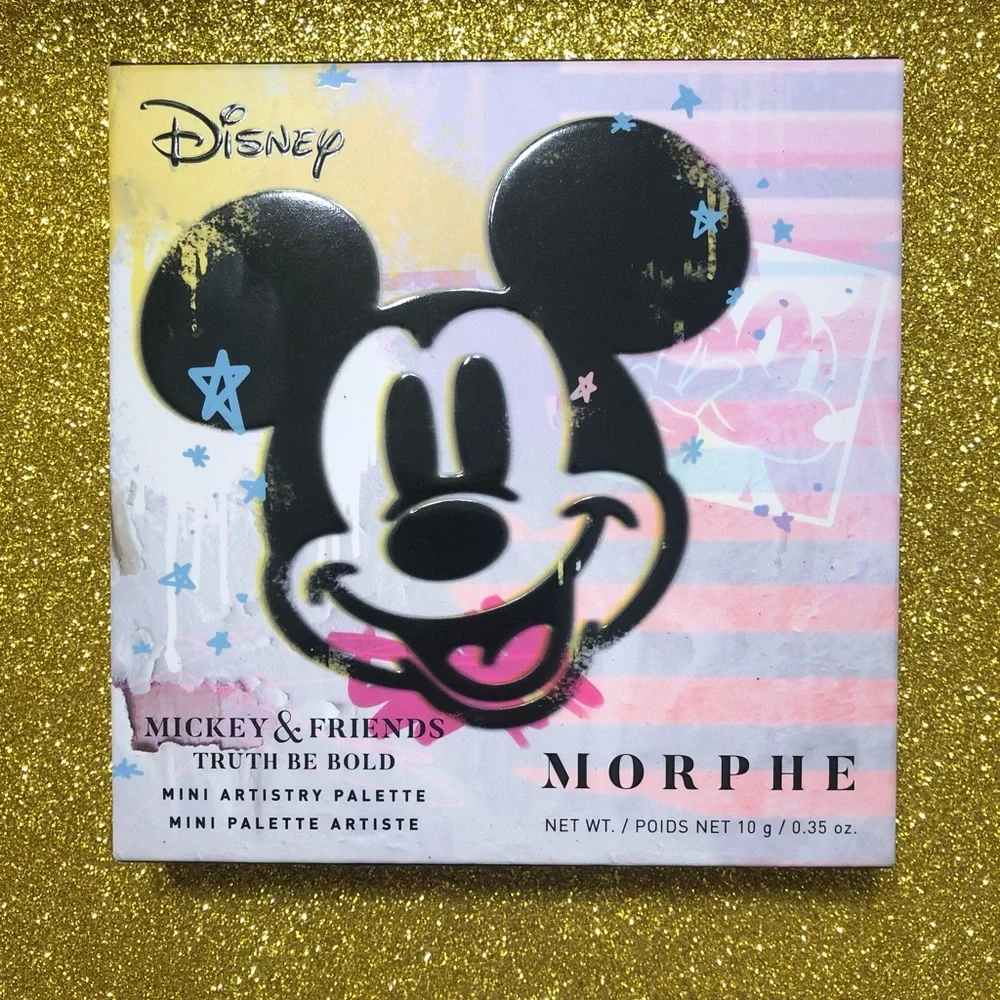 BNIB! MORPHE X Mickey & Friends LE Truth Be Told Eyeshadow Palette 🎨